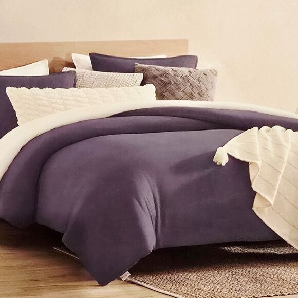 Koolaburra By Ugg Koolawash Full/Queen Comforter Set- Dark Blue - Picture 1 of 4
